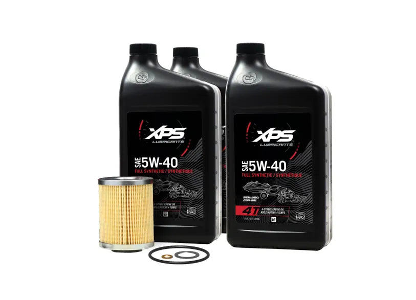 Can-Am XPS 5W-40 Full Synthetic Oil Change Kit for 2019-2026 Ryker 600 ACE | 9779490