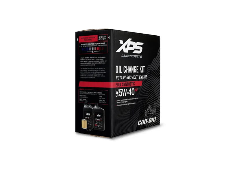 Can-Am XPS 5W-40 Full Synthetic Oil Change Kit for 2019-2026 Ryker 600 ACE | 9779490