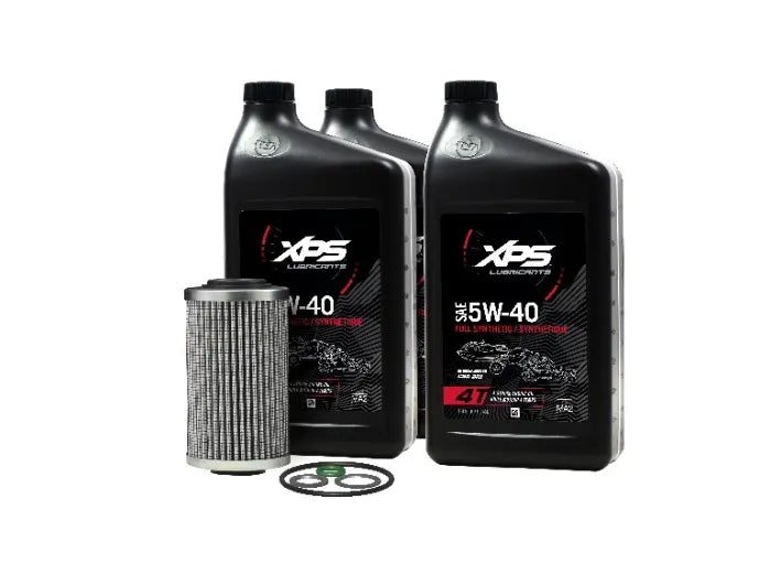 Can-Am XPS 5W-40 Full Synthetic Oil Change Kit for Maverick R & R MAX | 9779500