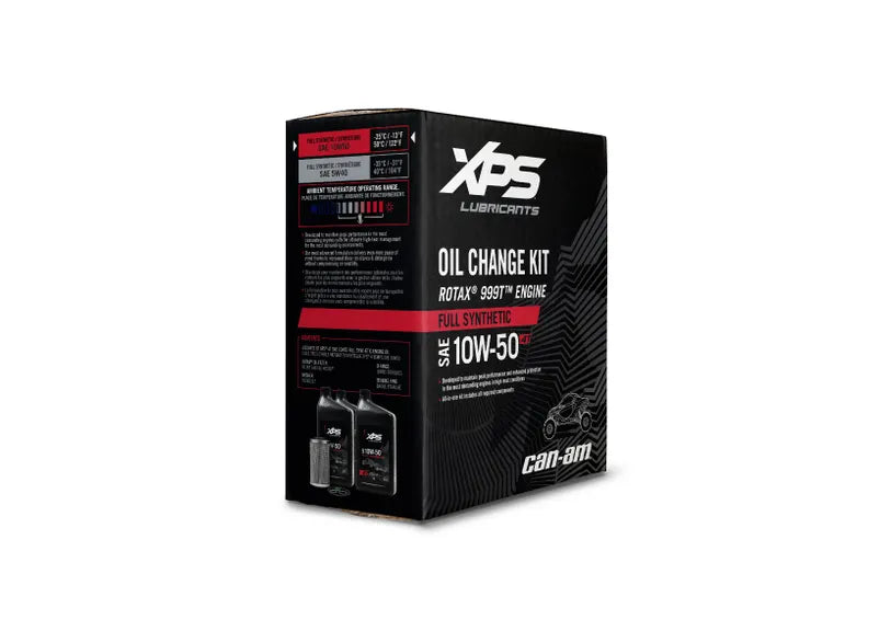 Can-Am XPS 10W-50 Full Synthetic Oil Change Kit for Maverick R & R MAX | 9779501