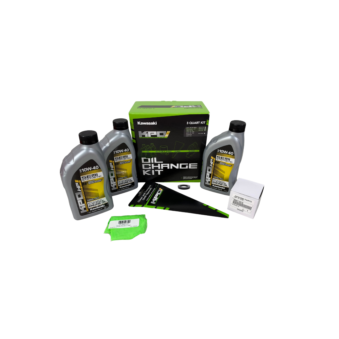 Kawasaki KPO 10W-40 Semi-Synthetic Oil Change Kit for MULE PRO-FX, PRO-FXT & PRO-FXR | 99974-0154