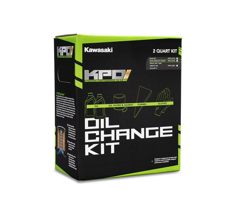 Kawasaki Oil Change Kit for Ninja 650, Z650 and Vulcan S | 99974-0259