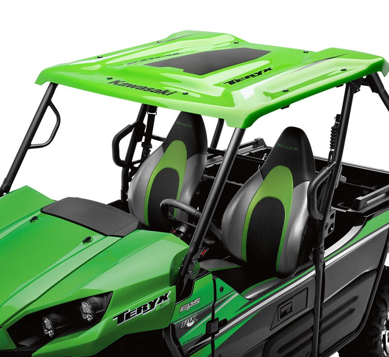 Kawasaki Teryx Polycarbonate Roof, Green | 99994-1523-GN