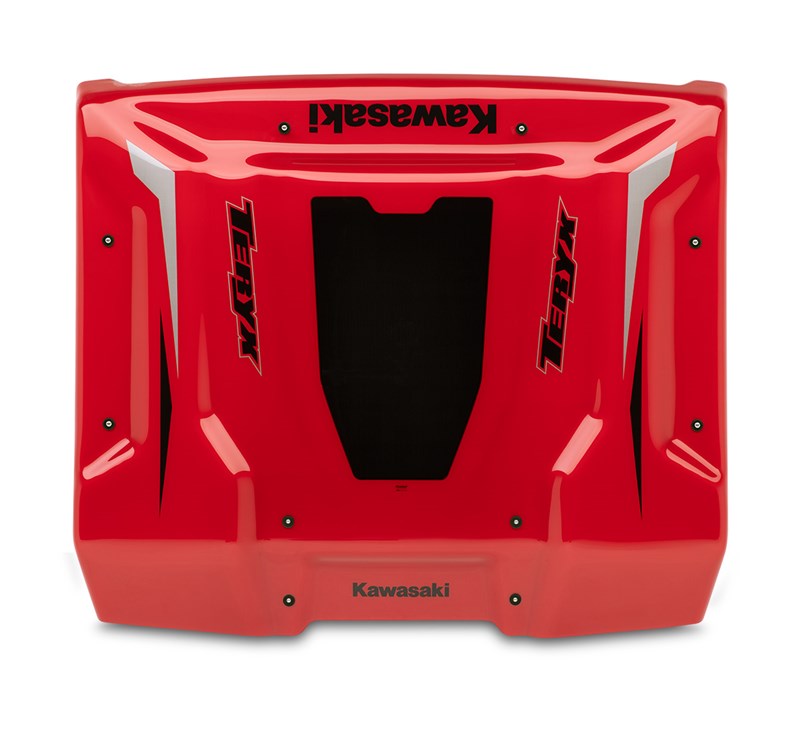 Kawasaki Teryx Polycarbonate Roof, Red | 99994-1523-RD