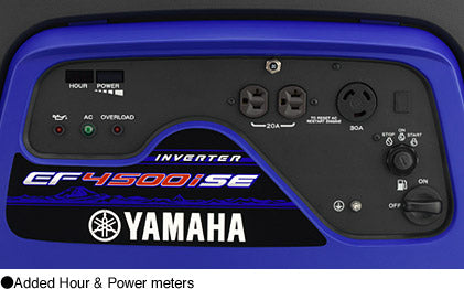 Yamaha EF4500iSE 4500 Watt Inverter Generator with Electric Start