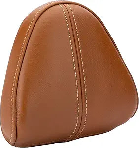 Indian Motorcycle Backrest Pad, Genuine Leather, Desert Tan, for Specific Scout, Scout Sixty and Scout 100th Anniversary Models, Ergonomic Foam Padding, for Comfort and Support | 2880827-05
