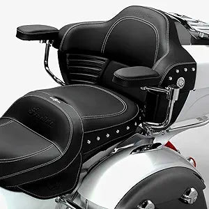 Indian Motorcycle Trunk Backrest Pad, Black | 2884429-VBA
