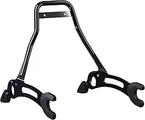 Indian Motorcycle Sissy Bar Low Profile for Passenger, Gloss Black, Fits Specific Chief, Chieftain, Pursuit, Challenger, Roadmaster, Springfield Models and More, Quick Release Technology | 2884619-266