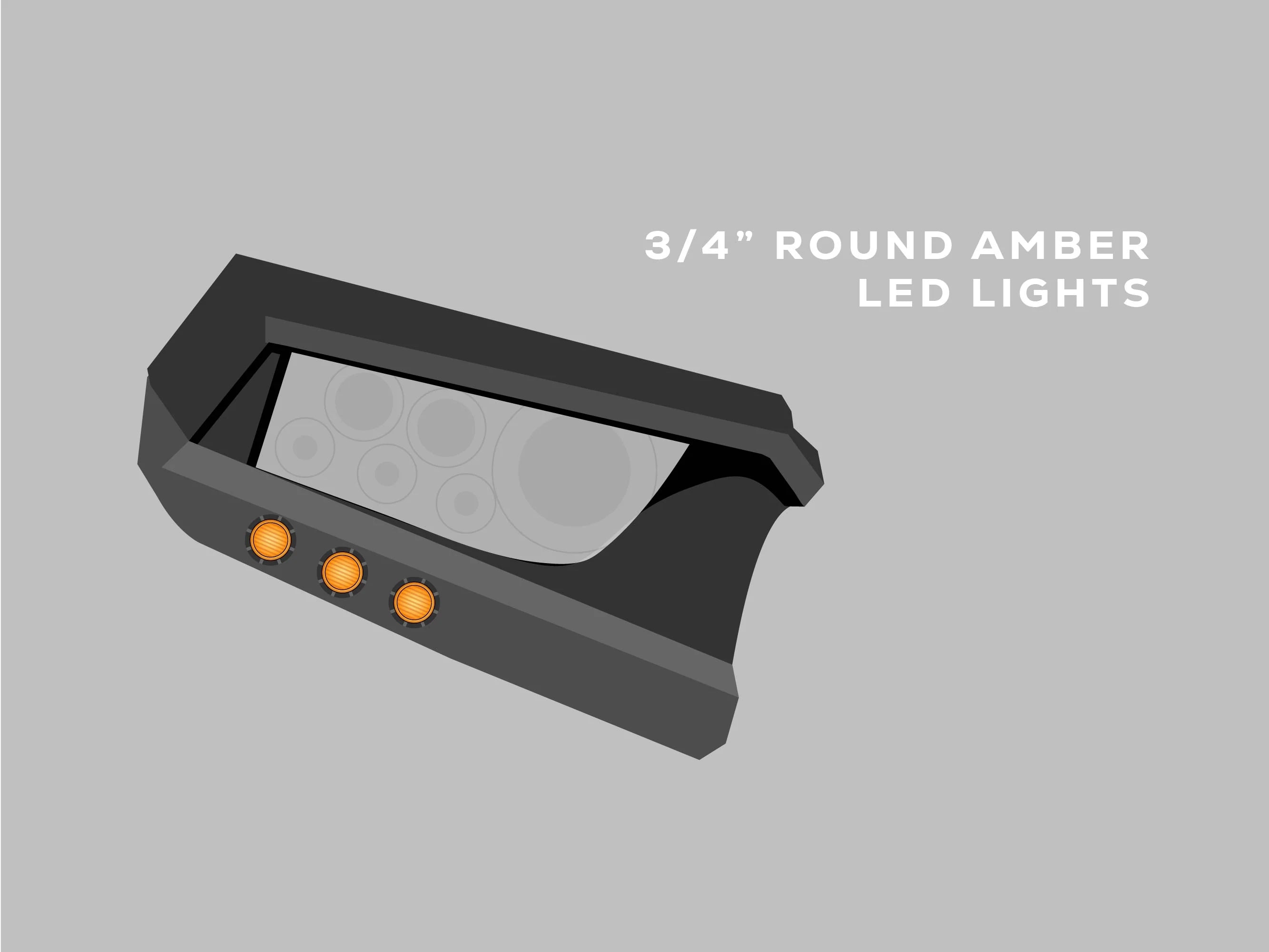 2026+ Can-Am Defender HD11 -6- LED Turn Signal Kit