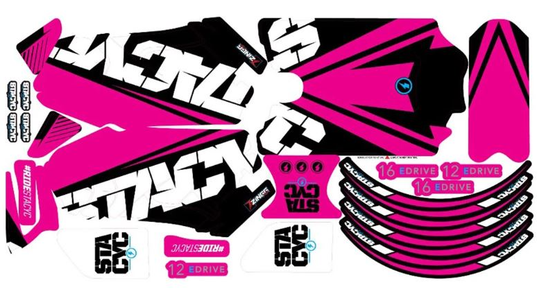 STACYC 12eDrive Graphics Kit