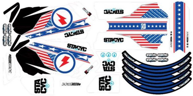 STACYC 12eDrive Graphics Kit