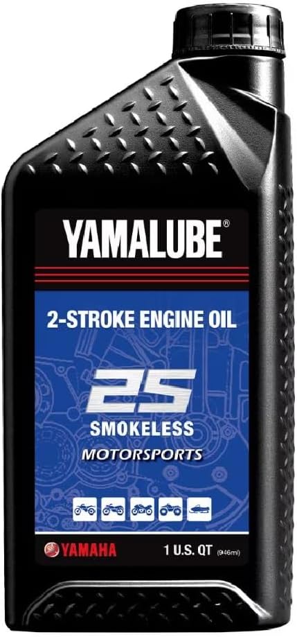 Yamaha Yamalube 2-Stroke 2S Engine Oil- 1 Quart | LUB-2STRK-S1-12