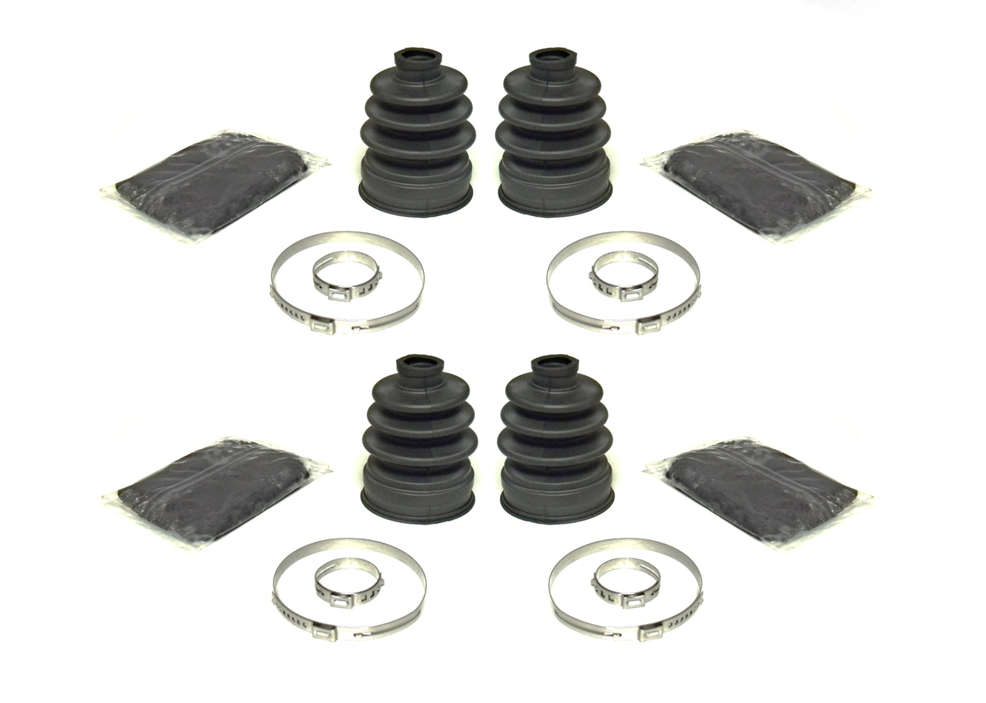 CV Boot Kits for Yamaha Grizzly 700 2007-2008 Outer Front & Rear Set of 4 HD