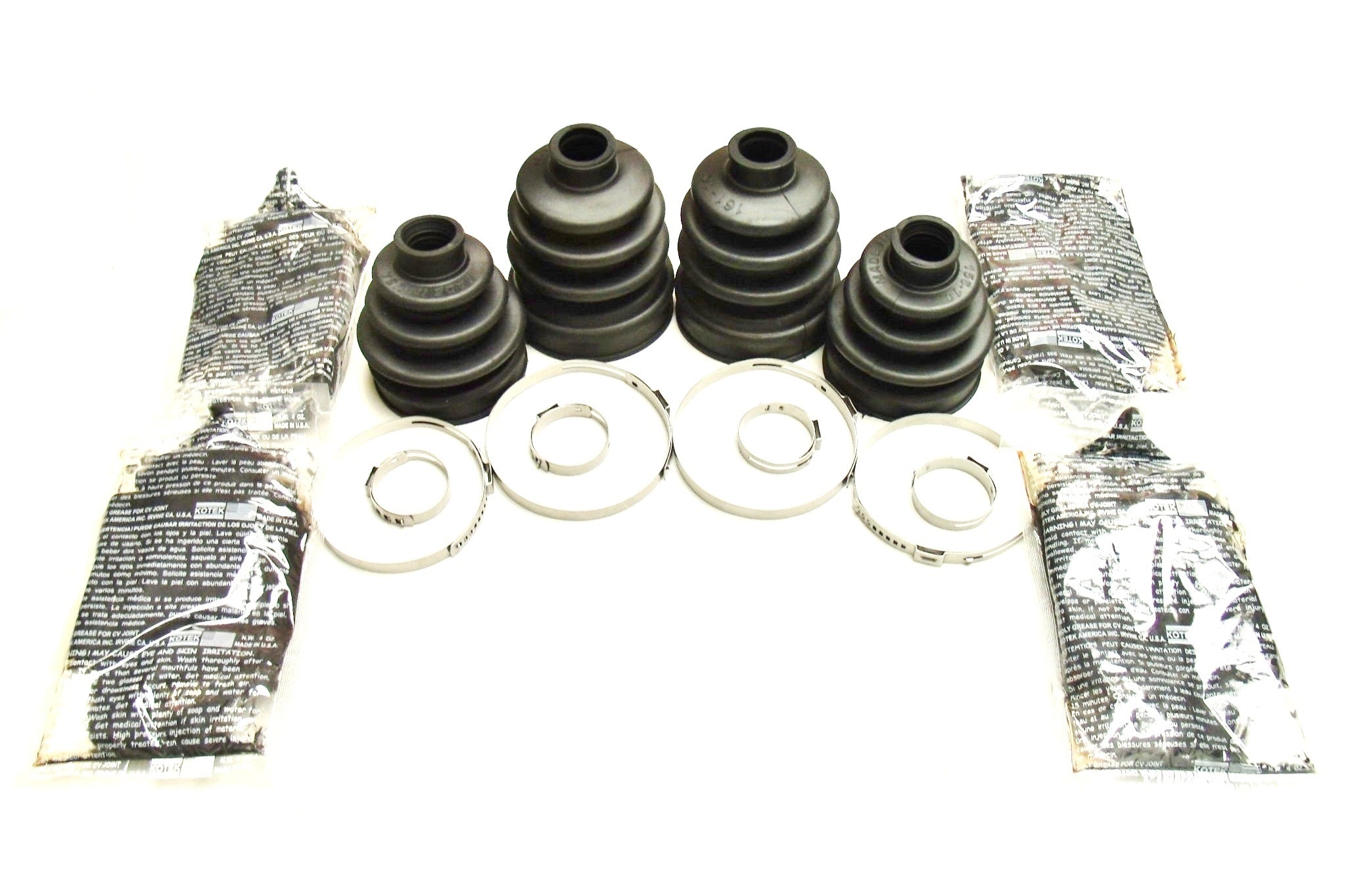 CV Boot Set for Suzuki Eiger 400 King Quad 400 Vinson 500 Heavy Duty Front