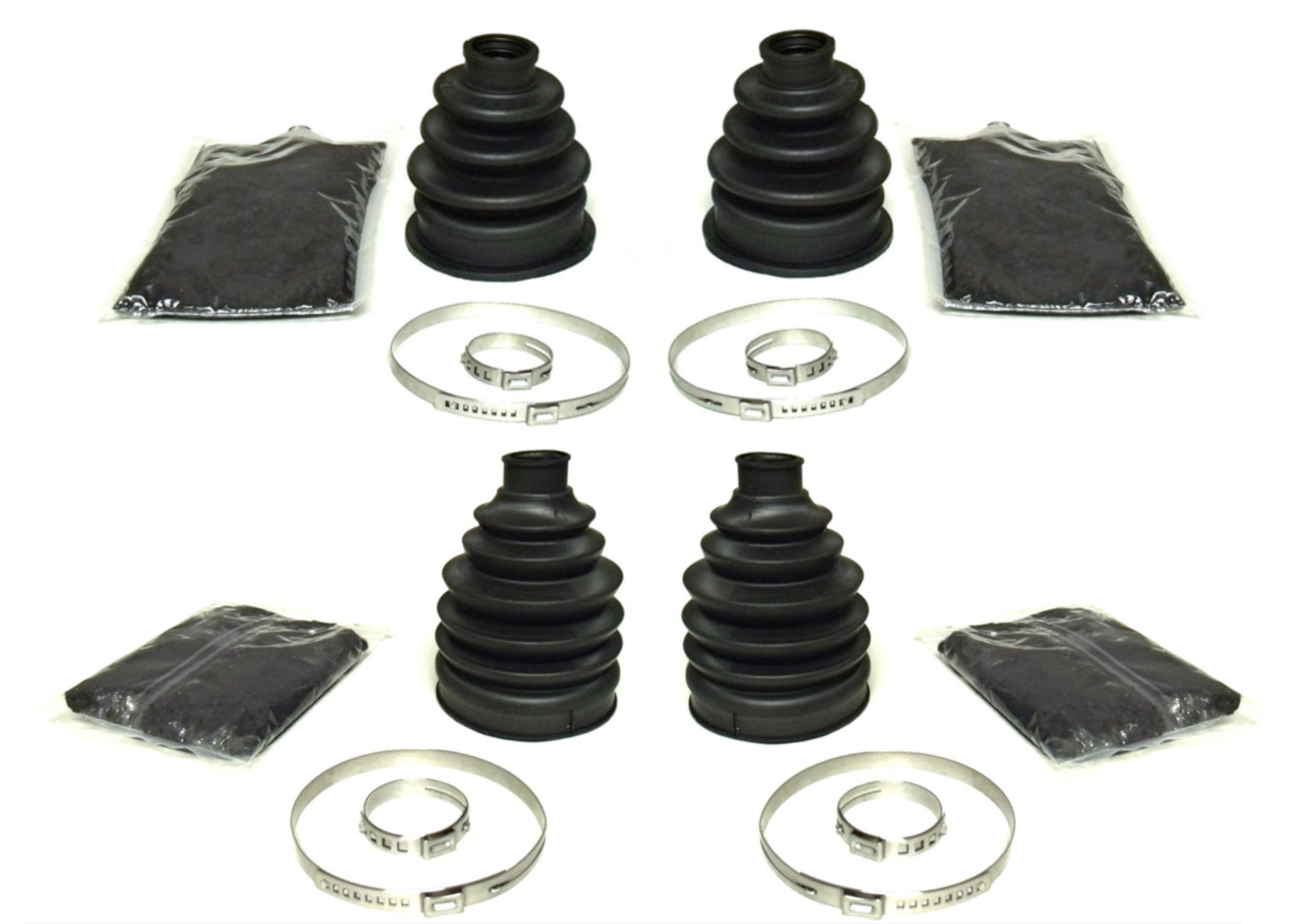 CV Boot Set for Kawasaki Brute Force 650i 750i 2009-2022 Heavy Duty Front