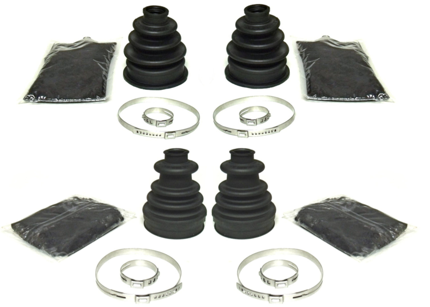 CV Boot Set for Bombardier ATV 705400126 705400127 Heavy Duty Front