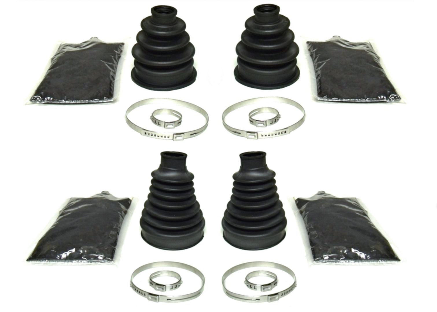 CV Boot Set for Kawasaki Mule 4010 2009-2021 Front Heavy Duty Thicker Gauge