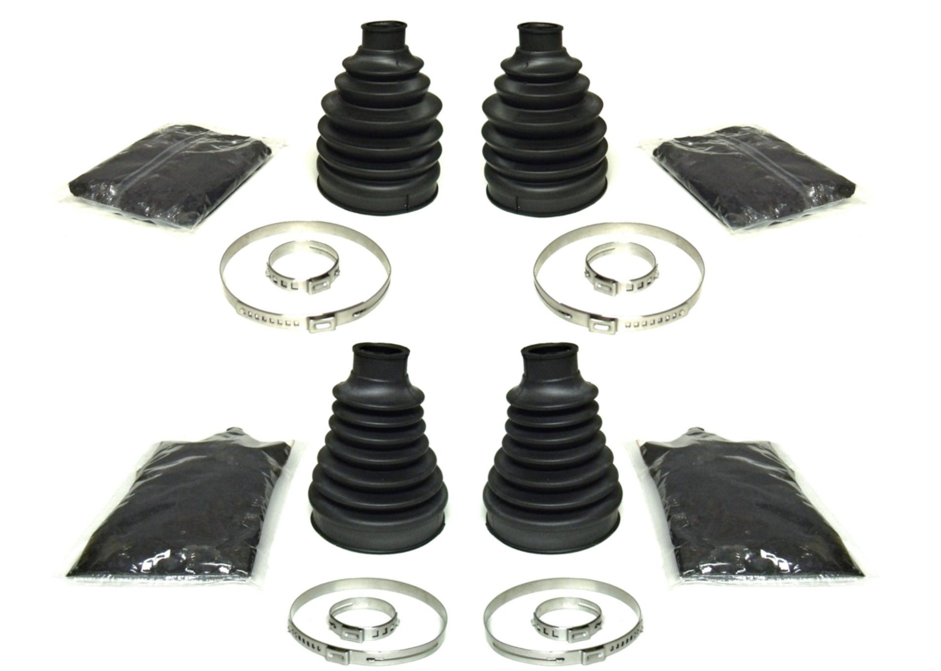 CV Boot Set for Can-Am Maverick Commander 705401355 705400417 Heavy Duty Front