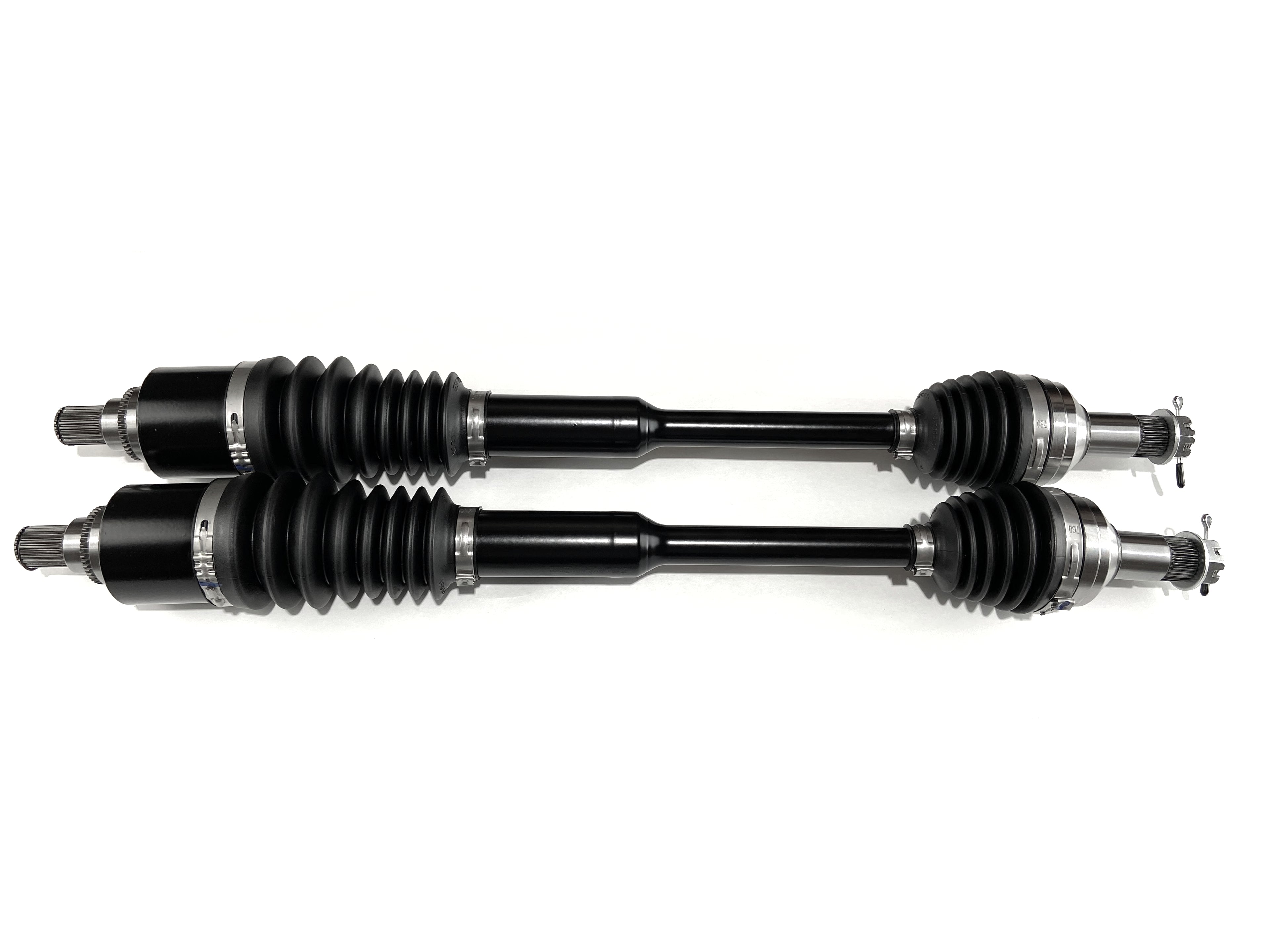 Monster XP Series Front CV Axles for Arctic Cat 2502-357, 2502-190, Prowler 550 700 1000, Left & Right, Telescoping, Built Tough, 4340 Chromoly, Direct Fit, Factory Length with 4" of Travel
