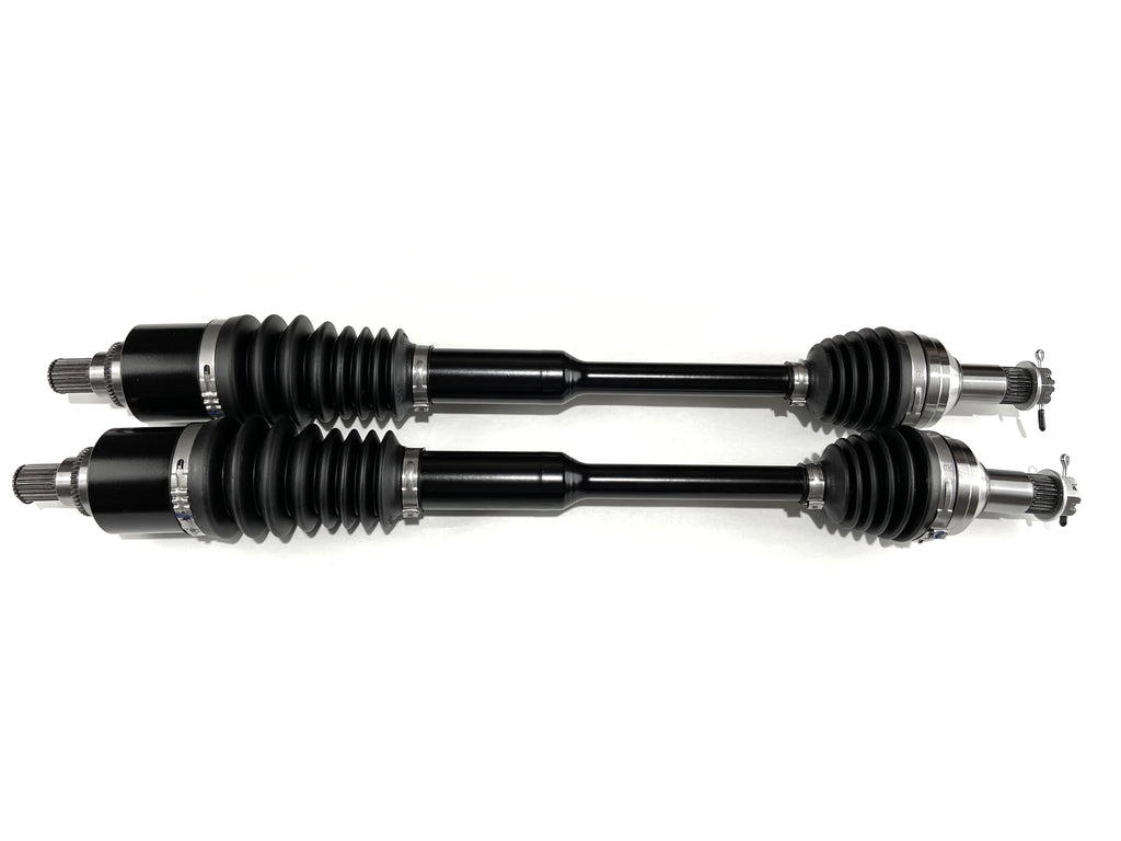 Monster XP Series Front CV Axles for Arctic Cat 2502-357, 2502-190, Prowler 550 700 1000, Left & Right, Telescoping, Built Tough, 4340 Chromoly, Direct Fit, Factory Length with 4" of Travel 1