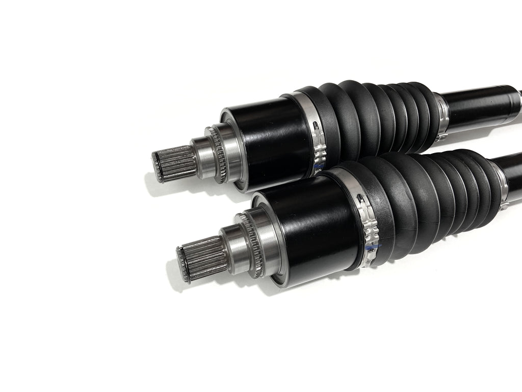 Monster XP Series Front CV Axles for Arctic Cat 2502-357, 2502-190, Prowler 550 700 1000, Left & Right, Telescoping, Built Tough, 4340 Chromoly, Direct Fit, Factory Length with 4" of Travel 2