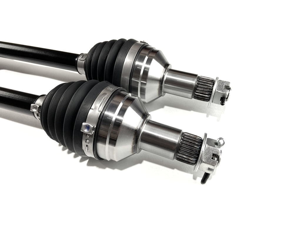 Monster XP Series Full CV Axle Set for Arctic Cat 2502-356, 2502-357, Prowler XT & HDX XT, Front & Rear, Telescoping, Built Tough, 4340 Chromoly, Direct Fit, Factory Length with 4" of Travel 6