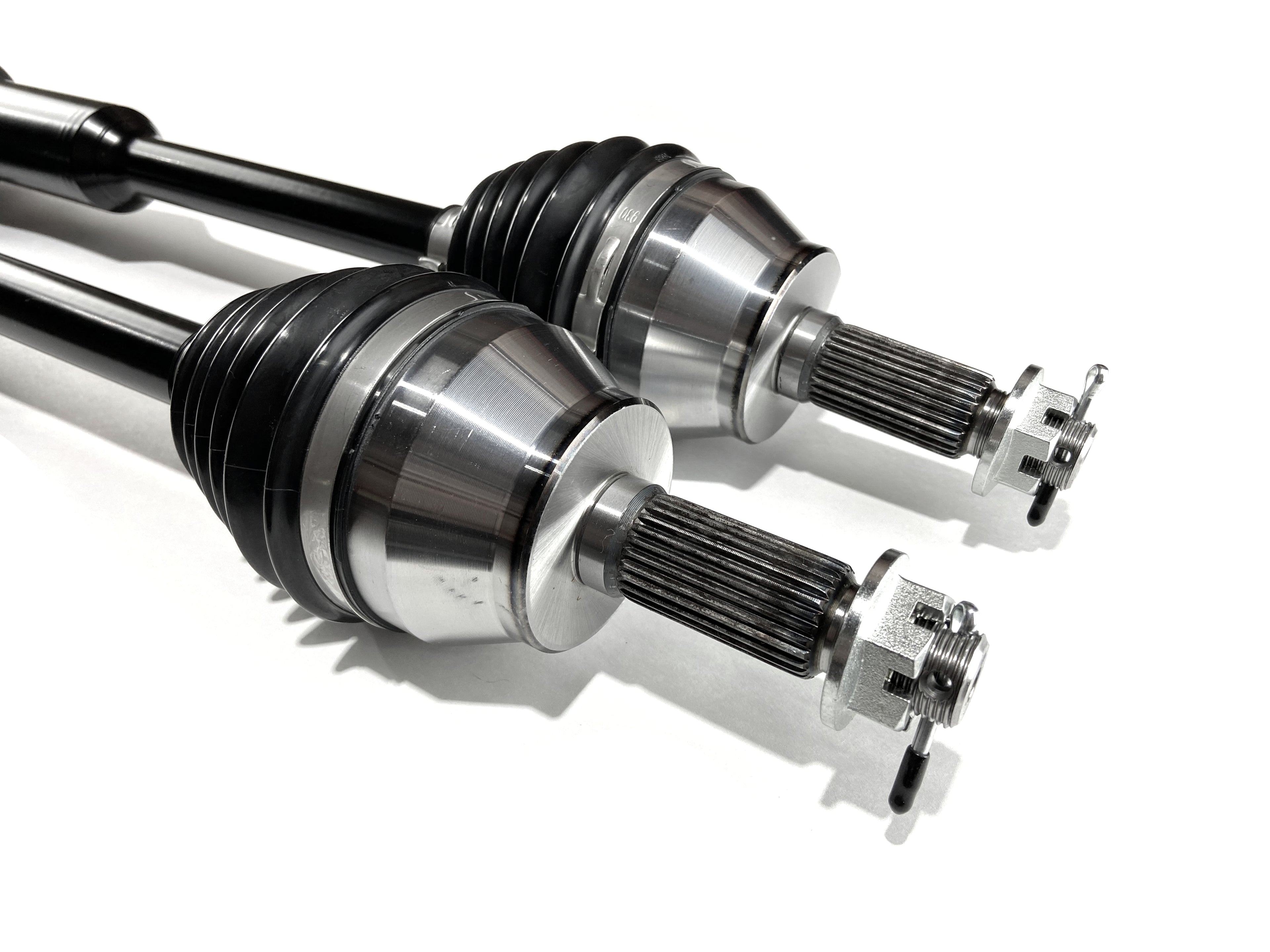 Monster XP Series Front CV Axles for Arctic Cat 2502-708, Wildcat XX 2018-2022, Left & Right, Telescoping, Built Tough, 4340 Chromoly Steel, Direct Fit, Factory Length with 4" of Travel 3