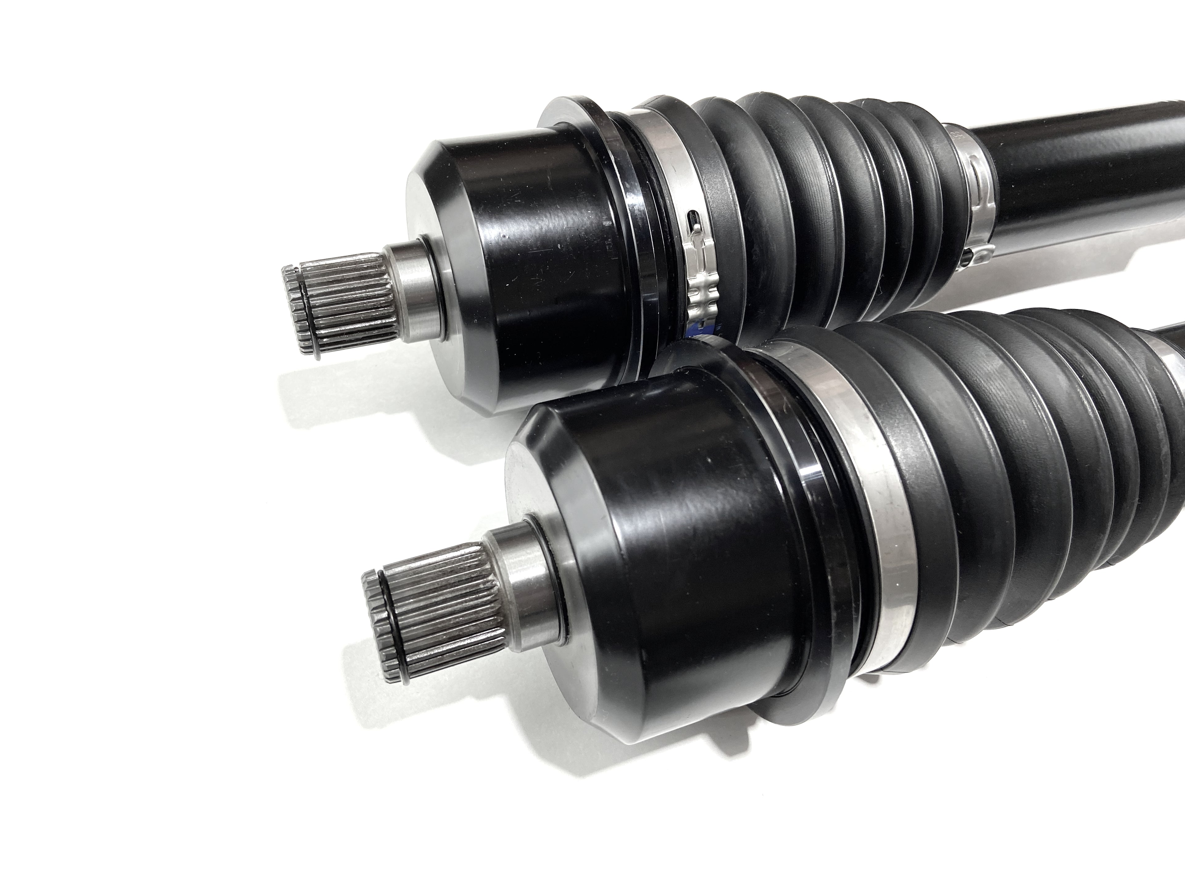 Monster XP Series Full CV Axle Set for Arctic Cat 2502-708, 2502-763, Wildcat XX 2018-2019, Front & Rear, Telescoping, Built Tough, 4340 Chromoly Steel, Direct Fit, Factory Length with 4" of Travel 4