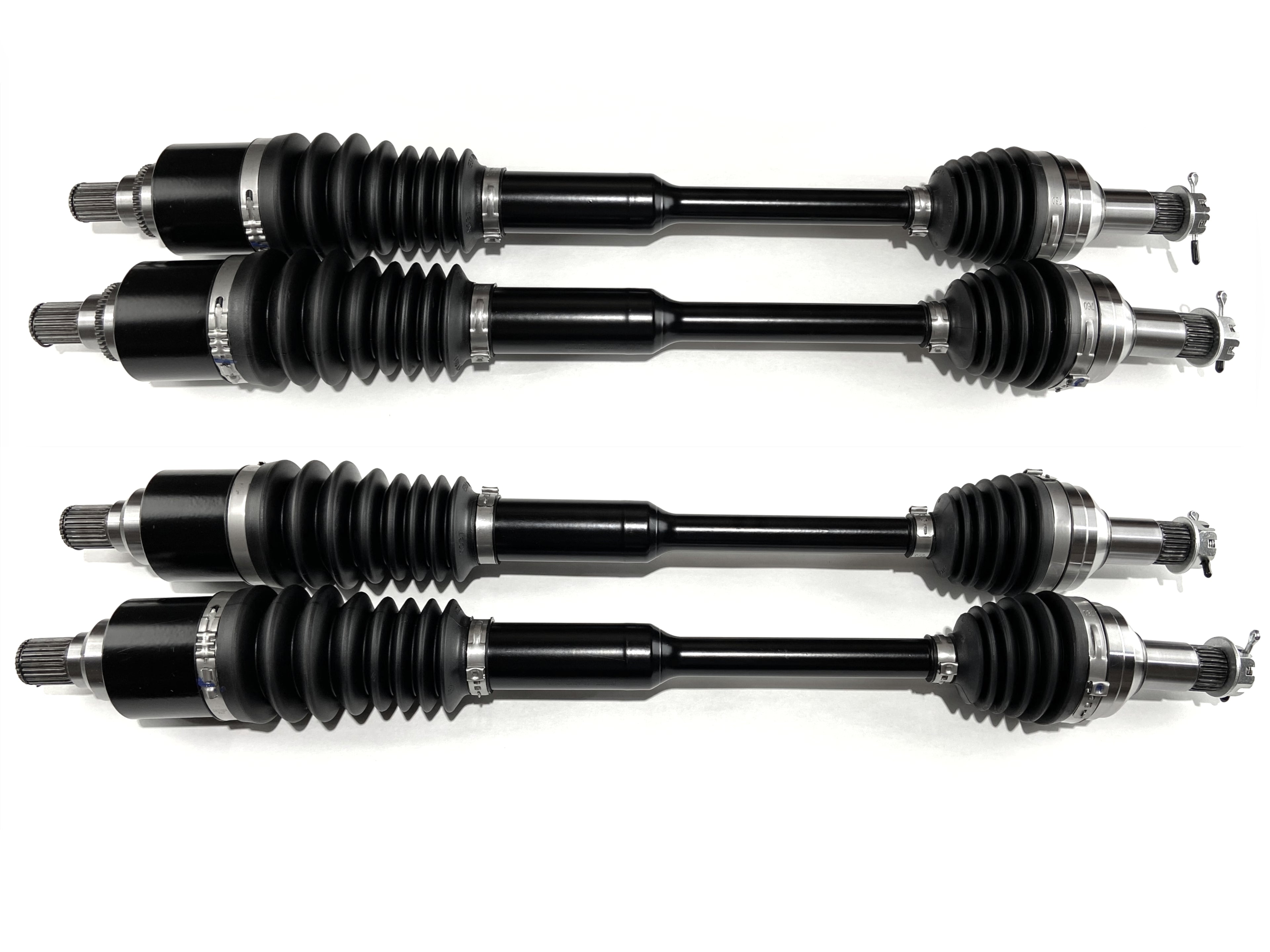 Monster XP Series Full CV Axle Set for Arctic Cat 2502-356, 2502-357, Prowler XT & HDX XT, Front & Rear, Telescoping, Built Tough, 4340 Chromoly, Direct Fit, Factory Length with 4" of Travel 1