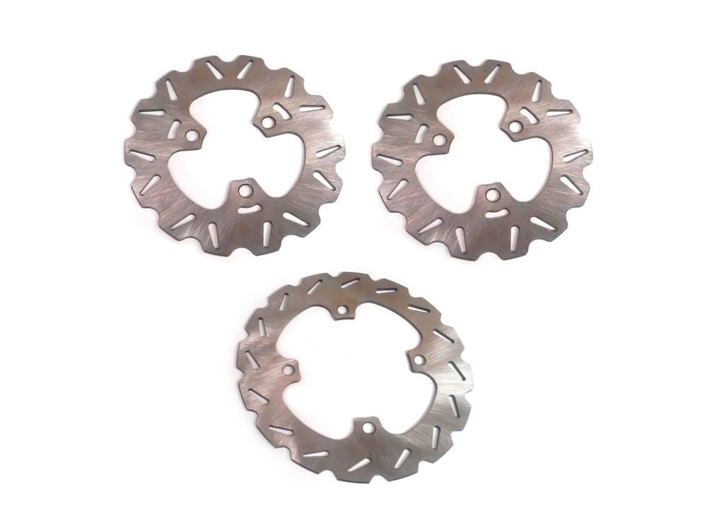 Precision Full Brake Rotor Set for Honda SporTrax 400 1999-2008 & 400X 2009-2014