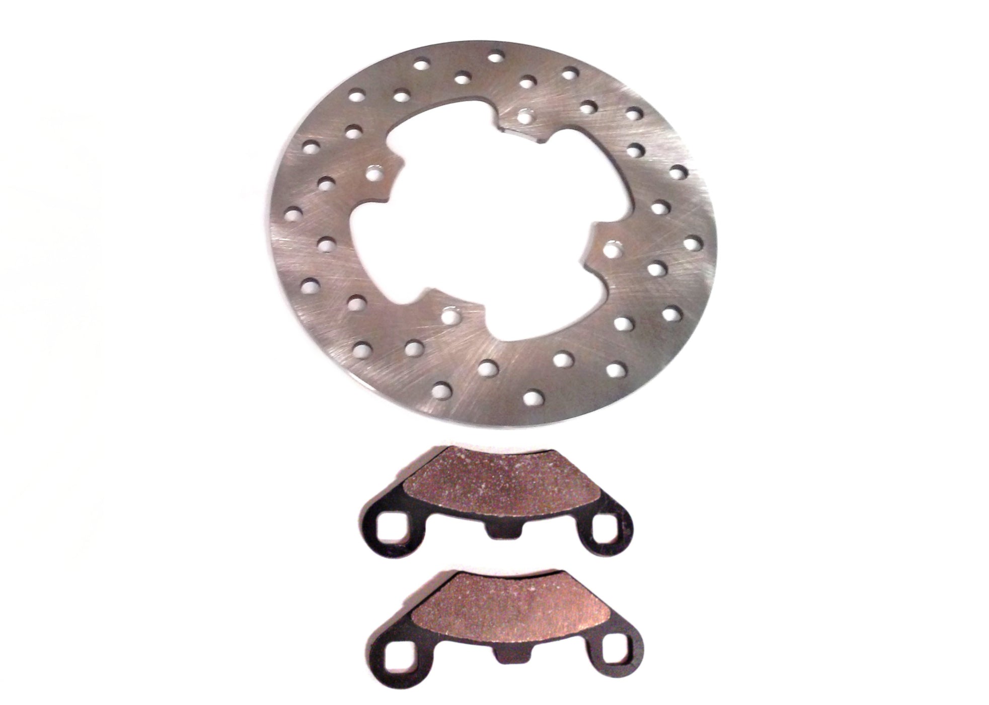 Precision Front Brake Rotor & Pads for Polaris 5248378 Optimal Braking