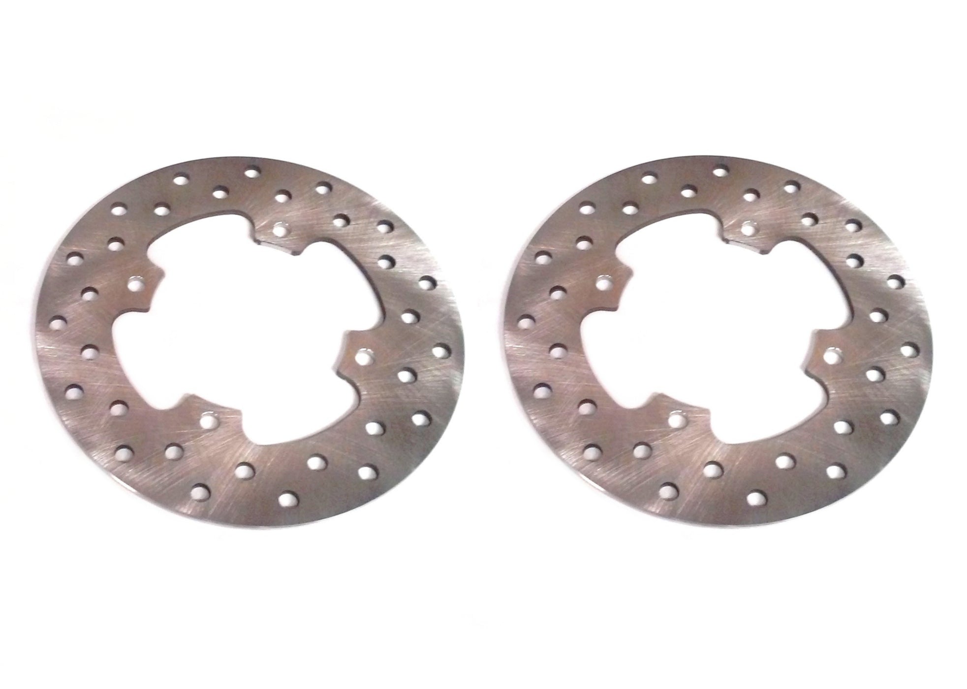 Precision Front Brake Rotors with Pads for Polaris 5248378 Optimal Braking