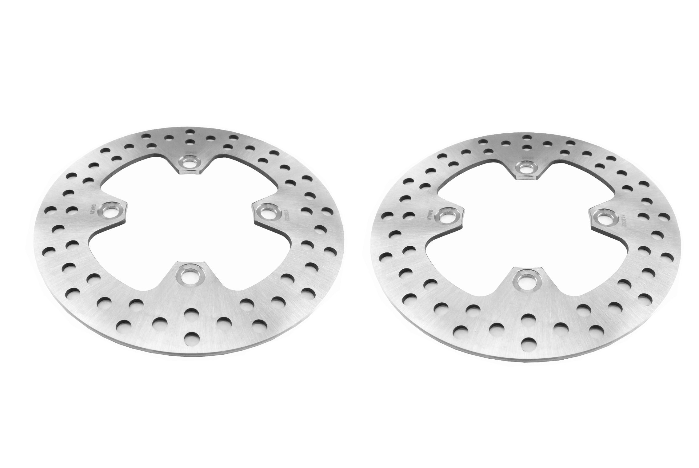 Precision Front Brake Rotors for Kawasaki 41080-0585 Optimal Braking Set of 2