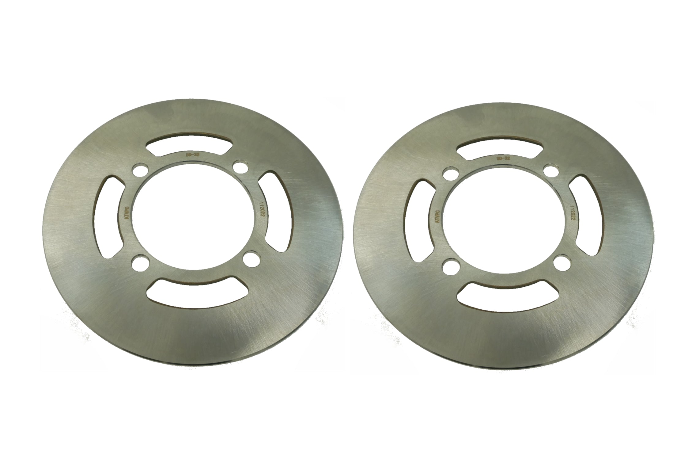 Precision Front Brake Rotors for Suzuki 59211-38F20 Optimal Braking Set of 2
