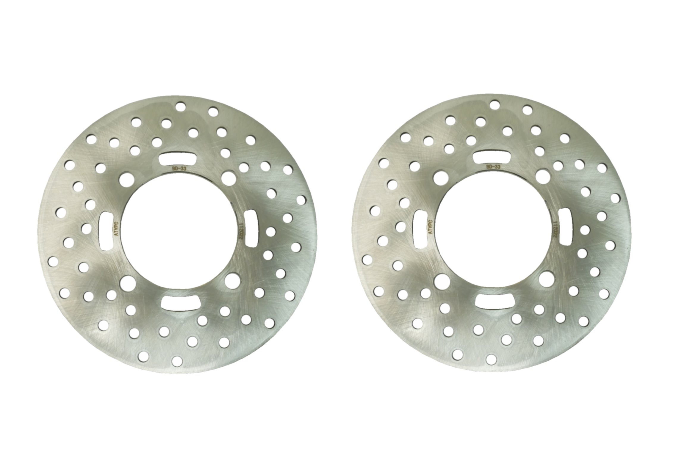 Precision Front Brake Rotors for Honda 45251-HP0-A5 Optimal Braking Set of 2