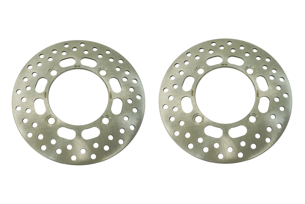 Precision Front Brake Rotors for Suzuki 59211-31G00 59211-31G10 Set of 2