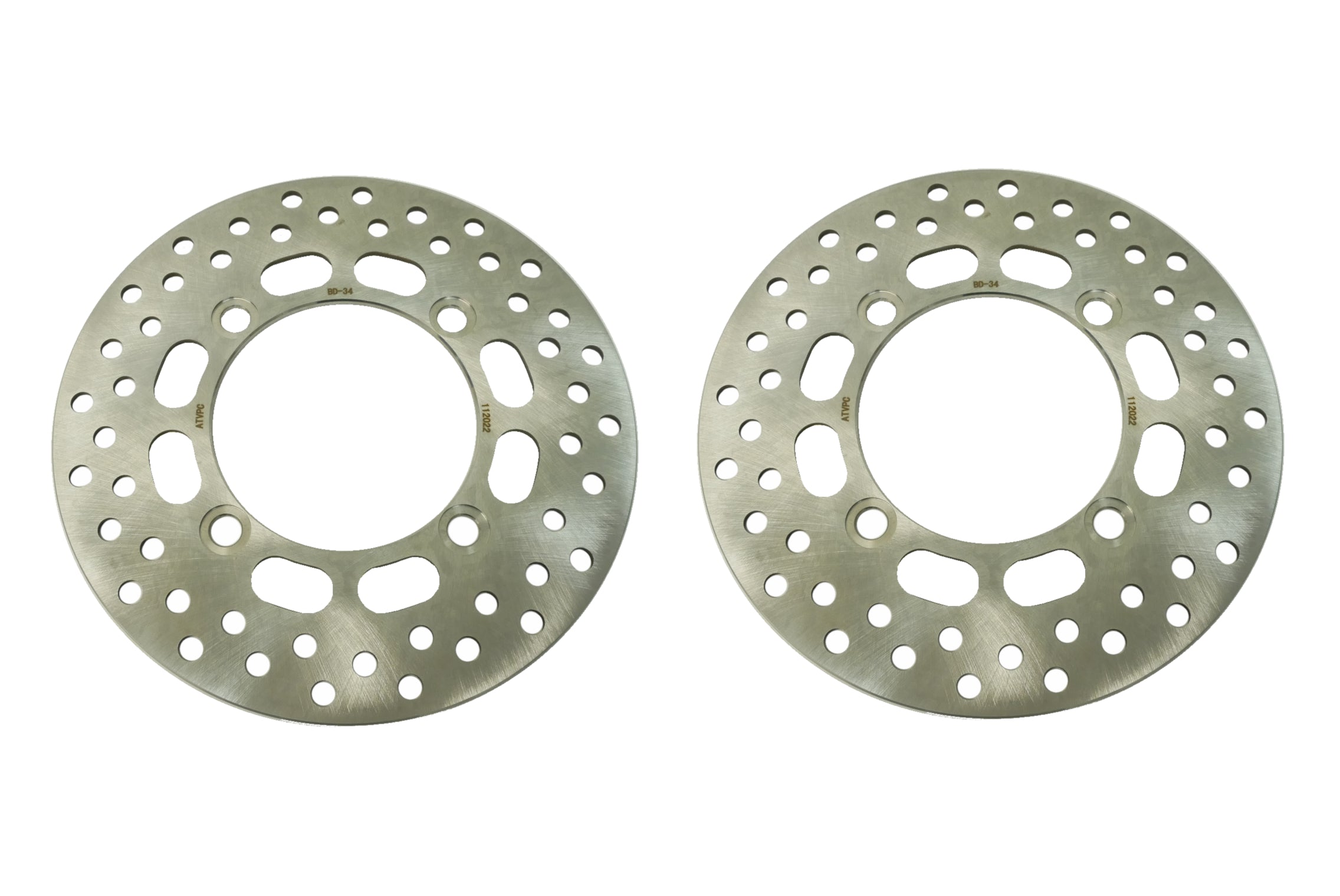 Precision Front Brake Rotors for Suzuki 59211-31G00 59211-31G10 Set of 2