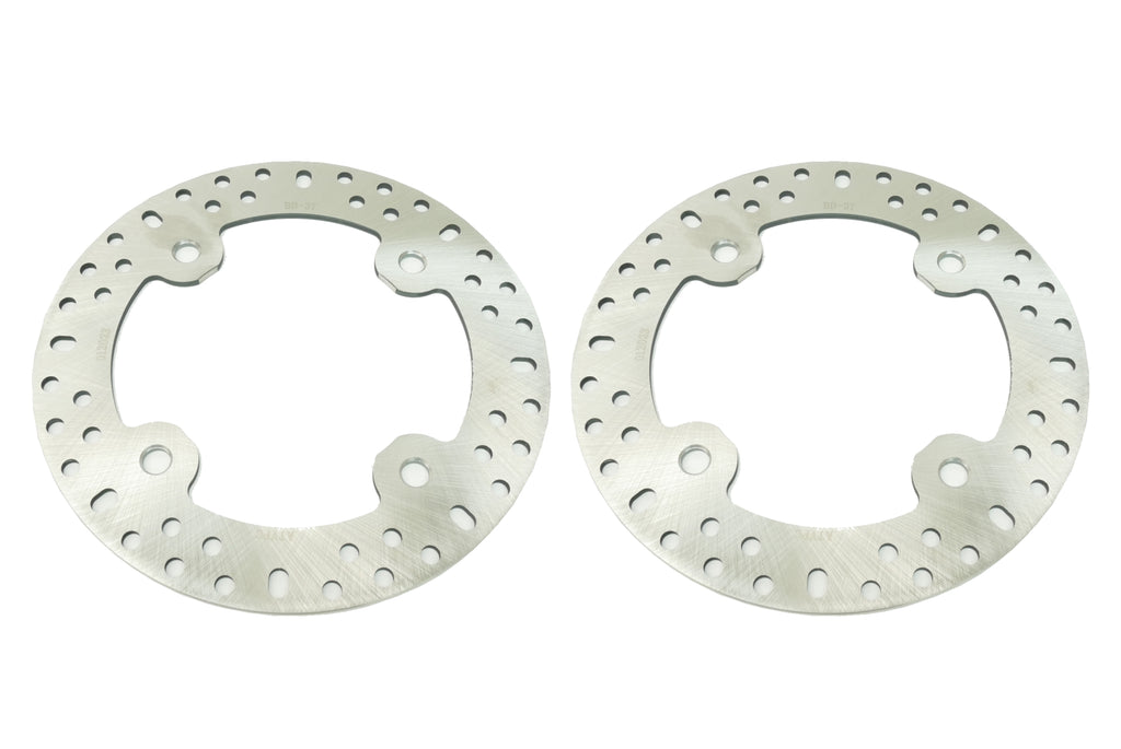 Precision Front Brake Rotors for Polaris 5250068 Optimal Braking Set of 2