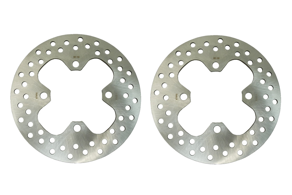 Precision Front Brake Rotors for Honda 45251-HR6-A62 Optimal Braking Set of 2