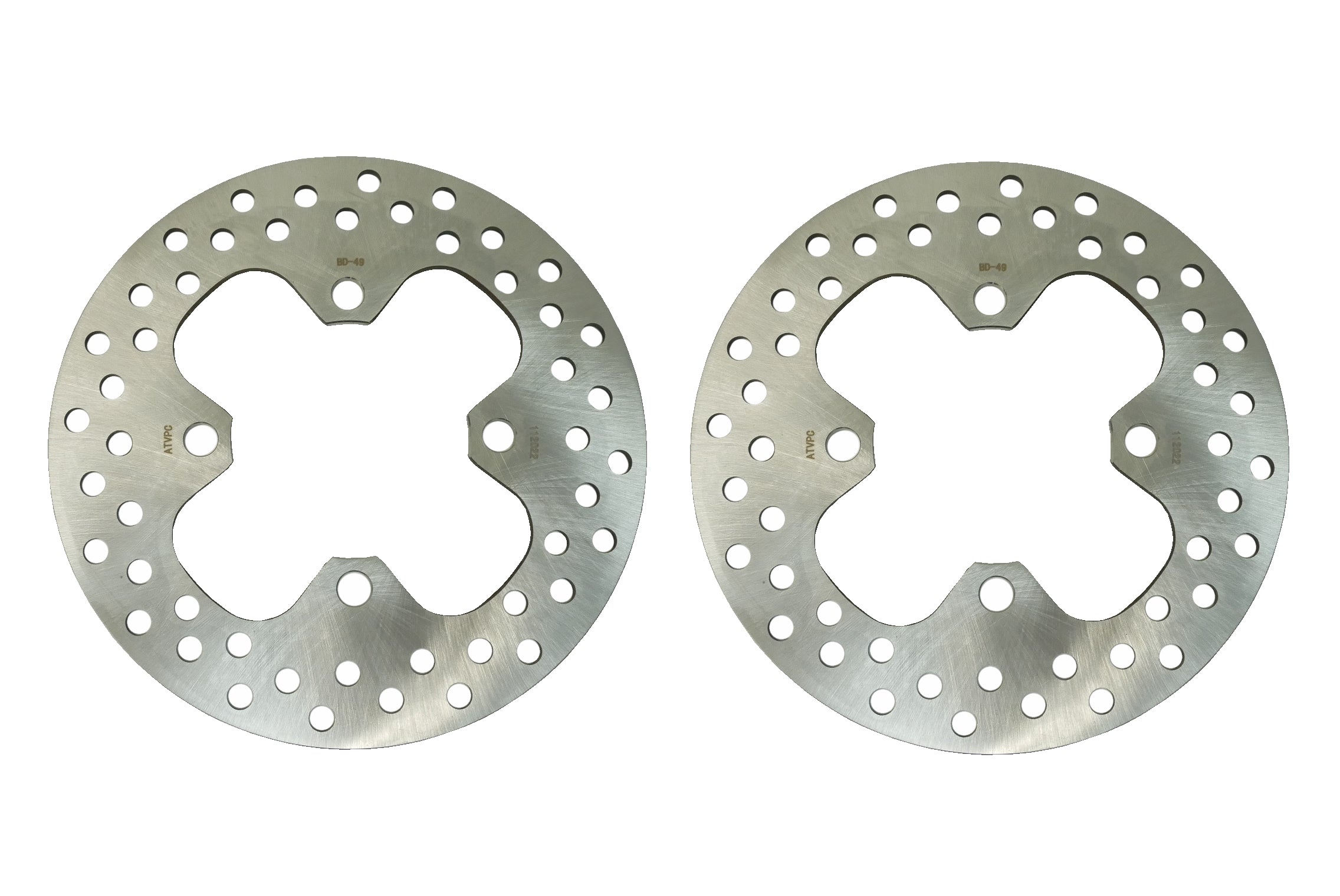 Precision Front Brake Rotors for Honda 45251-HR6-A62 Optimal Braking Set of 2