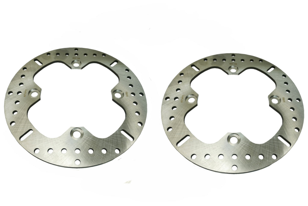 Precision Brake Rotors for Kawasaki 41080-0712 Optimal Braking Set of 2
