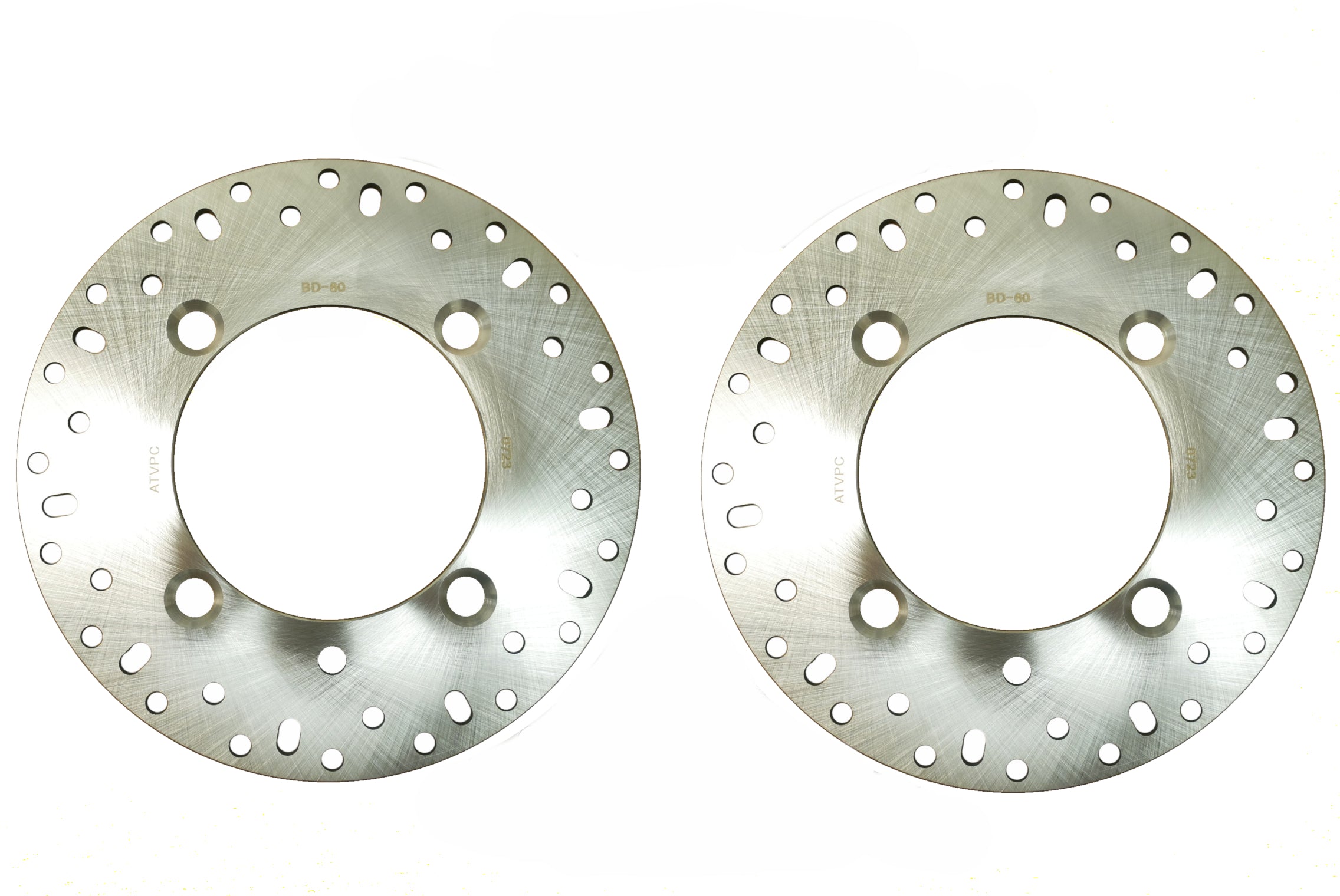 Precision Brake Rotors for Polaris 5263266 Optimal Braking Set of 2