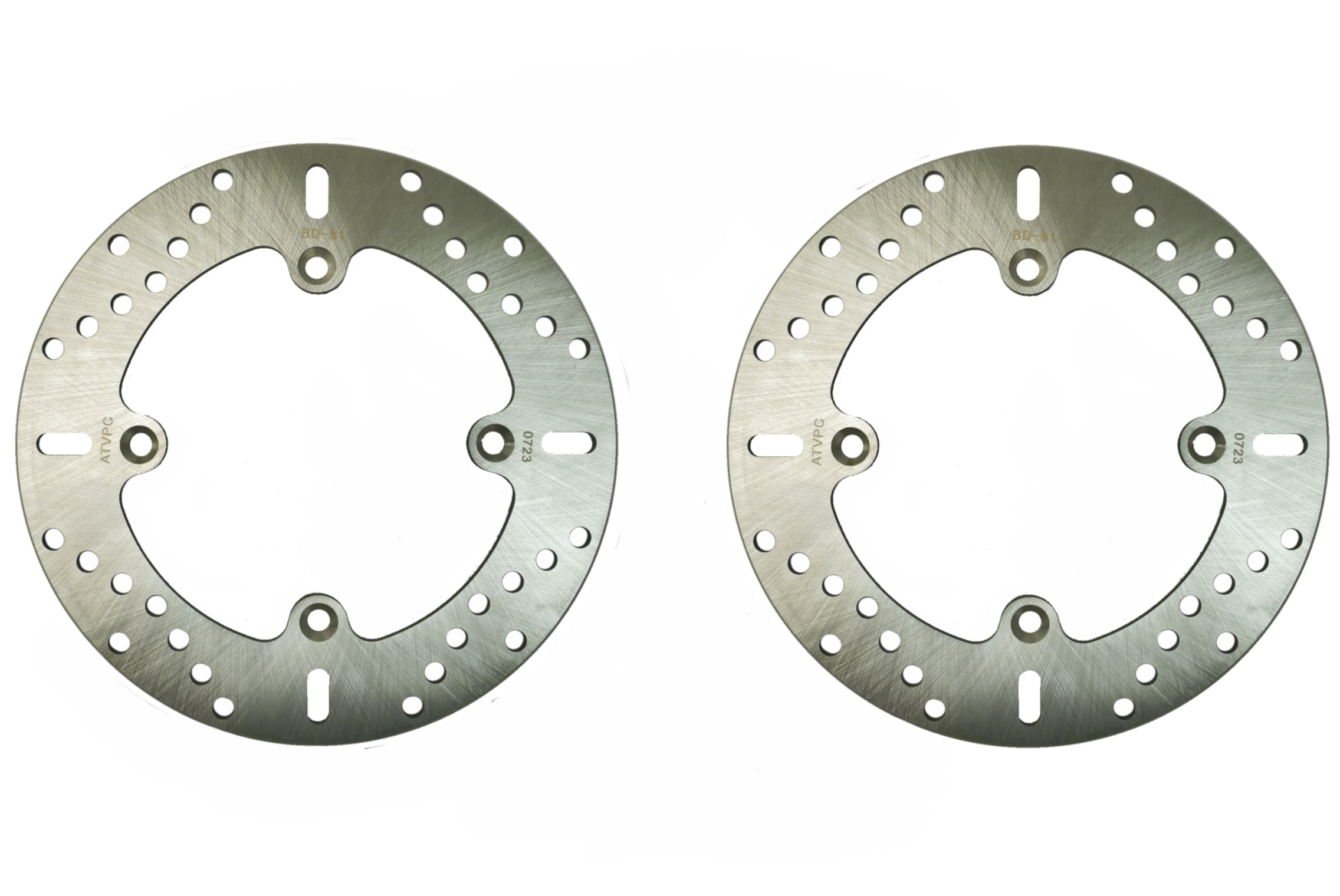Precision Brake Rotors for Can-Am 705601511 Optimal Braking Set of 2
