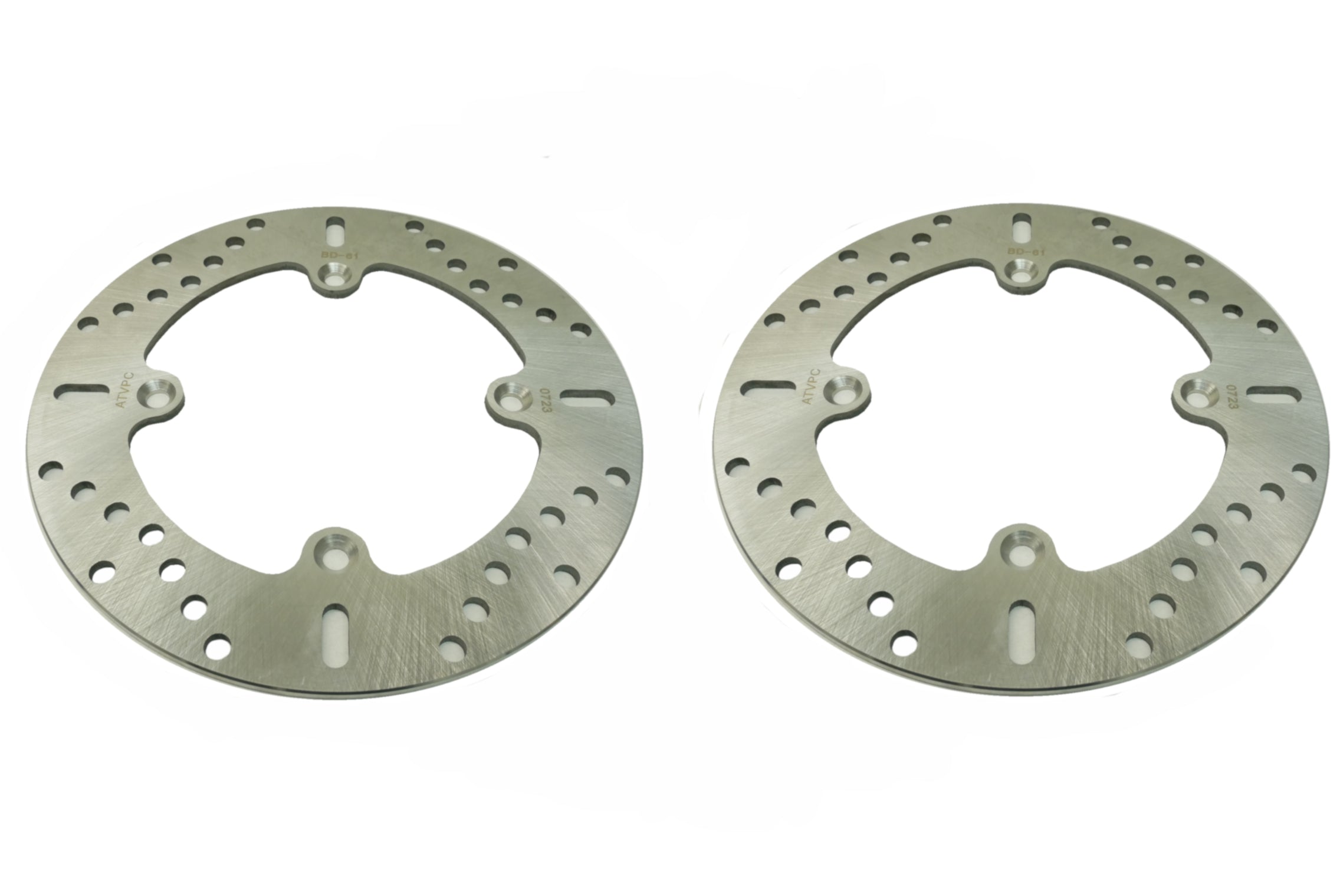 Precision Brake Rotors for Can-Am 705601511 Optimal Braking Set of 2