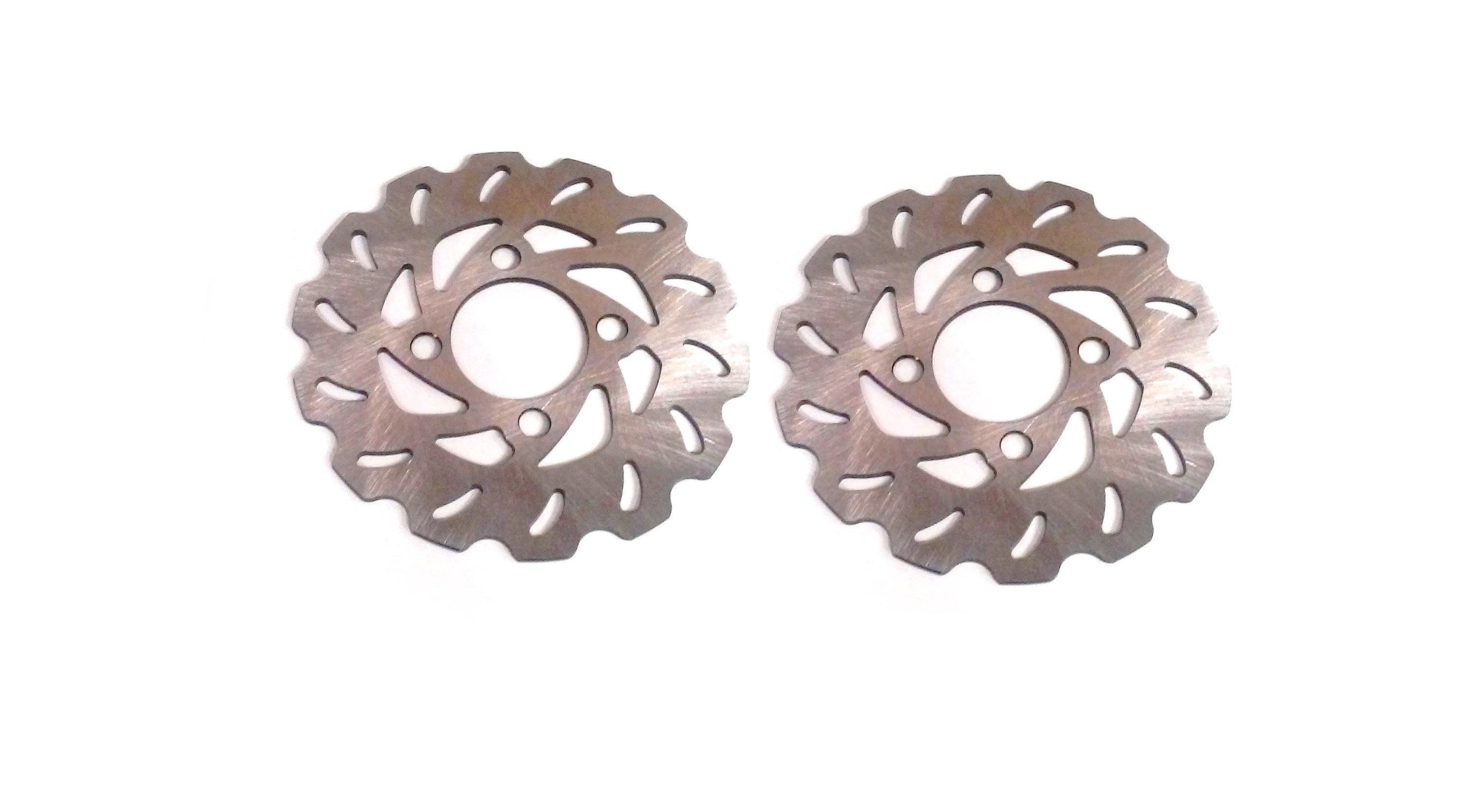 Precision Front Brake Rotors & Pads for Yamaha 3GD-2582T-10-00 4D3-W0046-50-00