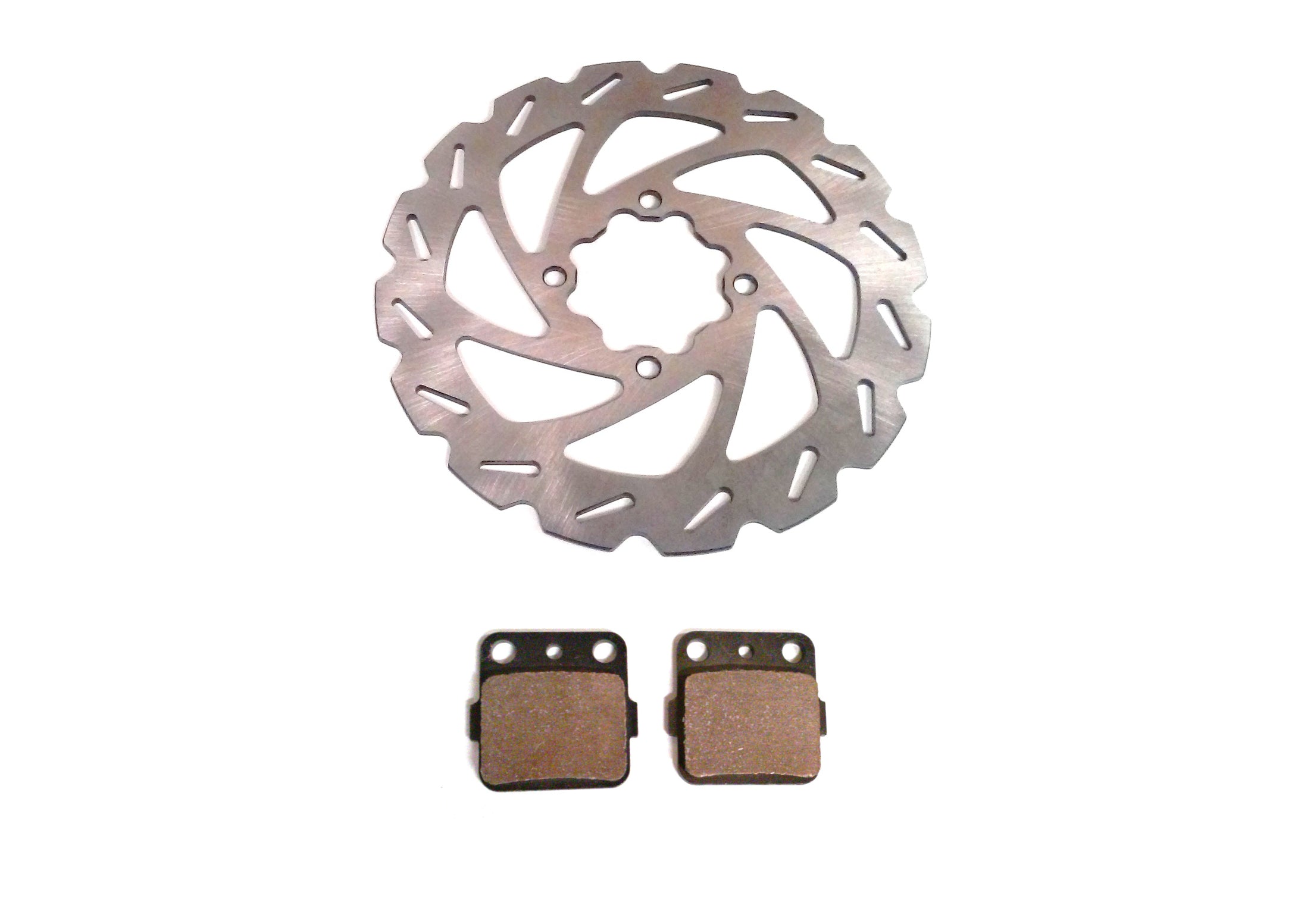 Precision Rear Brake Rotor & Pads for Yamaha 5FK-2582W-00-00 Optimal Braking