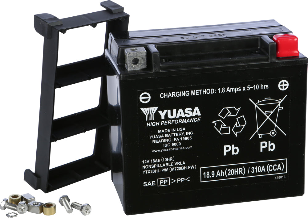 BATTERY YTX20HL-PW SEALED FACTORY ACTIVATED by YUASA