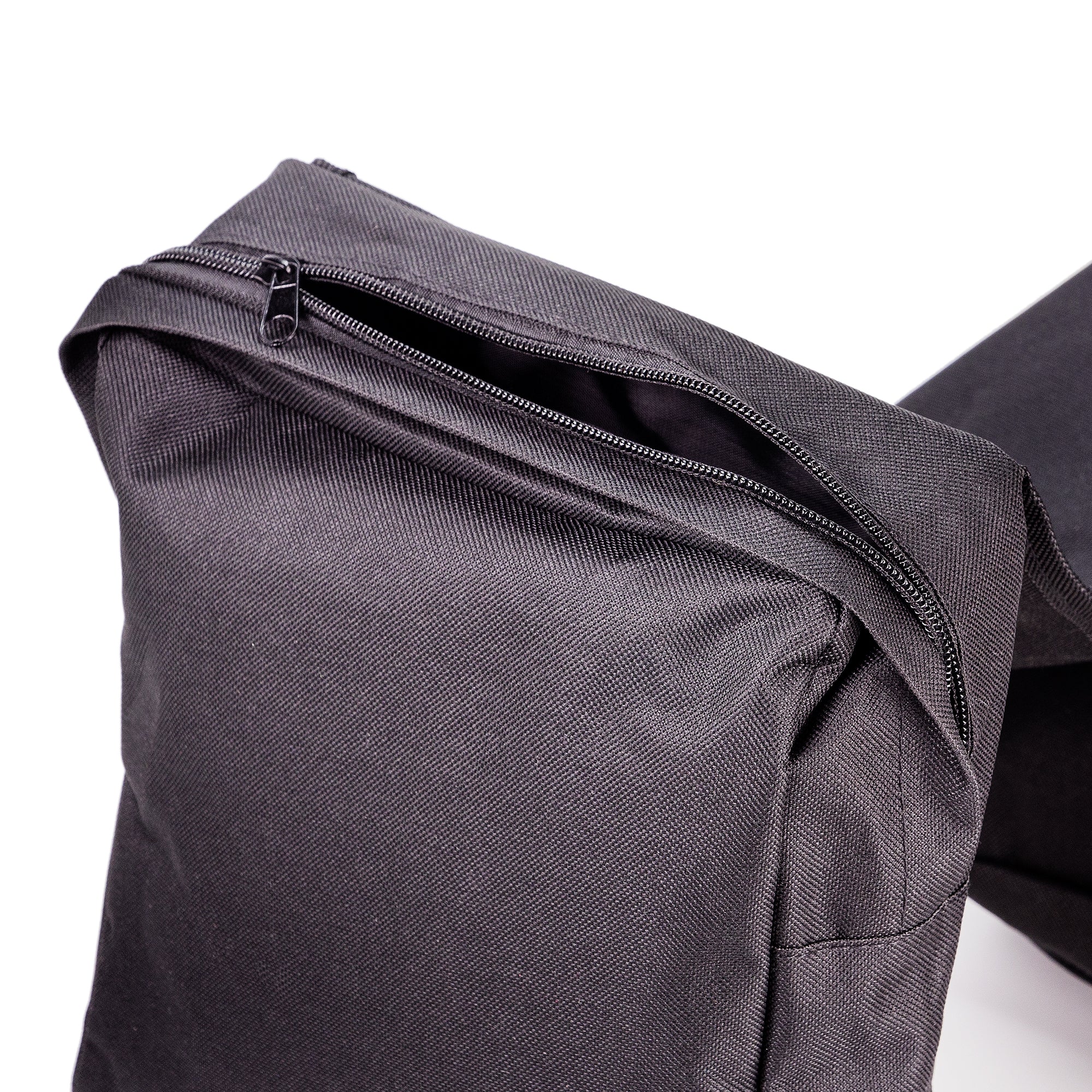 Padded Cargo Storage Saddle Bag for ATV UTV Motorcycle Black Weather Resistant