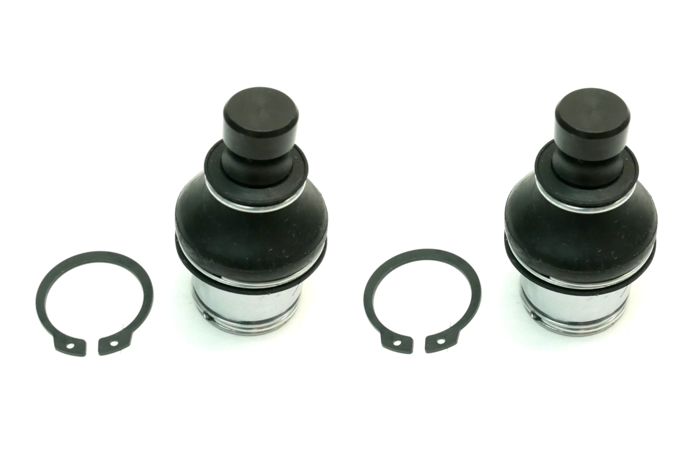 Monster Performance Ball Joints for Arctic Cat 0405-115, 0405-483, Upper or Lower, Heavy Duty, 4340 Chromoly Steel, Greaseable, Low Friction, Adjustable, Chrome Plated, Set of 2
