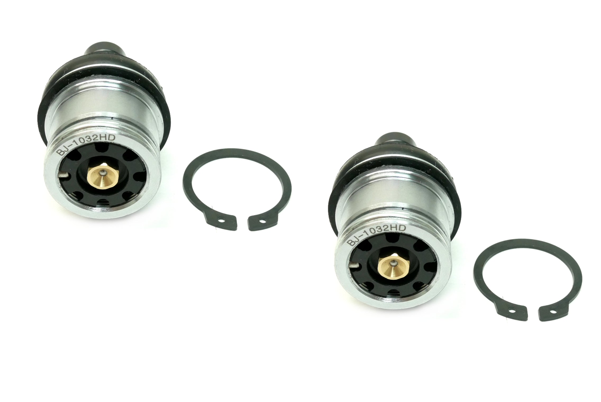 Monster Performance Ball Joints for Arctic Cat 0405-115, 0405-483, Upper or Lower, Heavy Duty, 4340 Chromoly Steel, Greaseable, Low Friction, Adjustable, Chrome Plated, Set of 2 2